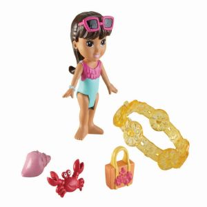Dora and friends-magic adventures charms-Beach adventure Dora-Fisher Price