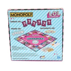 Настолна игра Монополи L.O.L. Surprise (на английски език)