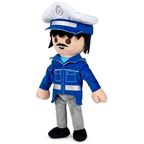 Плюшена играчка Playmobil, Полицай 30 см