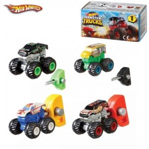 Hotwheels Monster Truck: мини камион с ключ за изстрелване-2