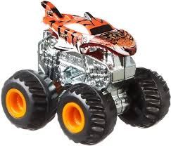 Hotwheels Monster Truck: мини камион с ключ за изстрелване-3