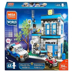 Конструктор "Полицейско управление", Mega Construx World, 394 части