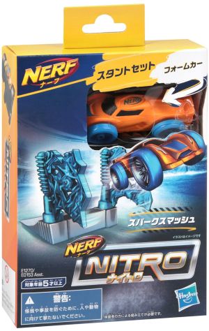 Кола и рампа с препятствие Nerf Nitro