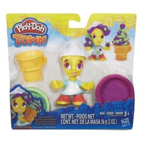 Play-Doh пластелин с фигурка, Сладоледено момиче