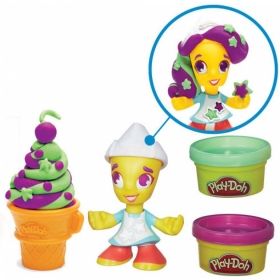 Play-Doh пластелин с фигурка, Сладоледено момиче